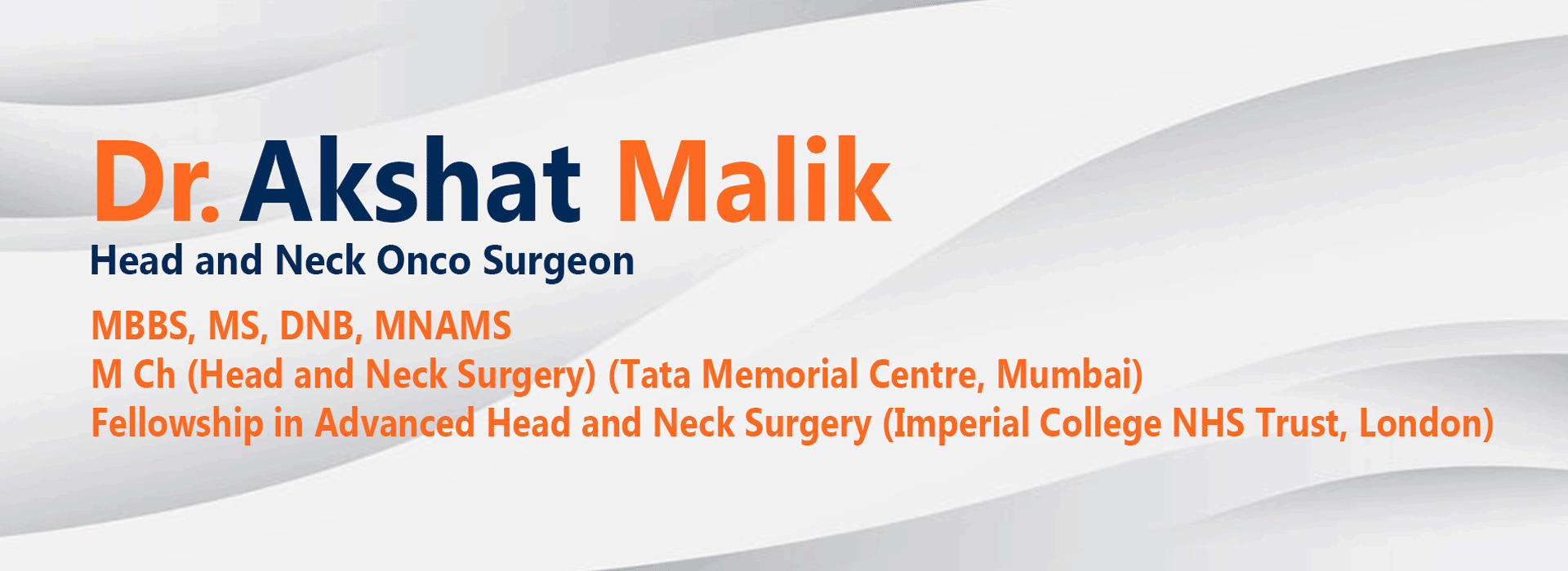 Dr Akshat Malik
